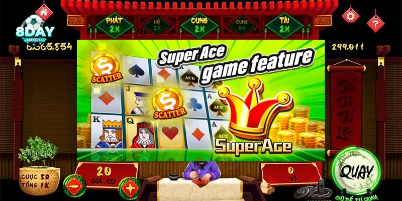 Trải Nghiệm Siêu Phẩm Game Nổ Hũ Super Ace Cực Hot 2024 3 Hướng dẫn nổ hũ Super Ace dễ dàng